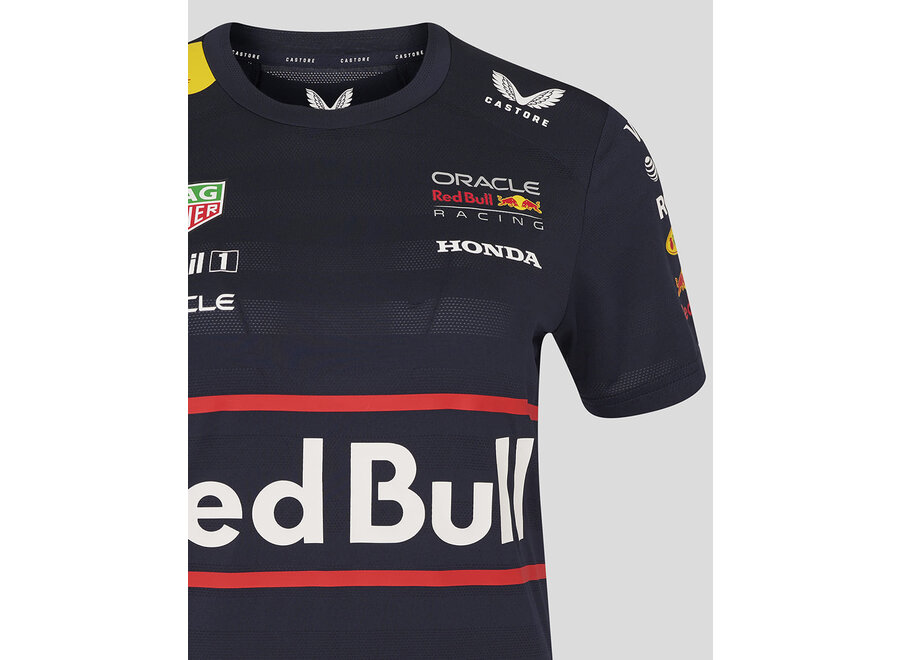 Voordeelset - Red Bull Racing Teamline Shirt en Max Verstappen Cap 2025