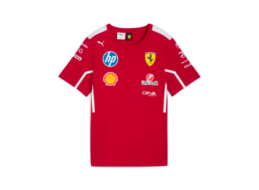 Ferrari Teamline Kids T-shirt 2025