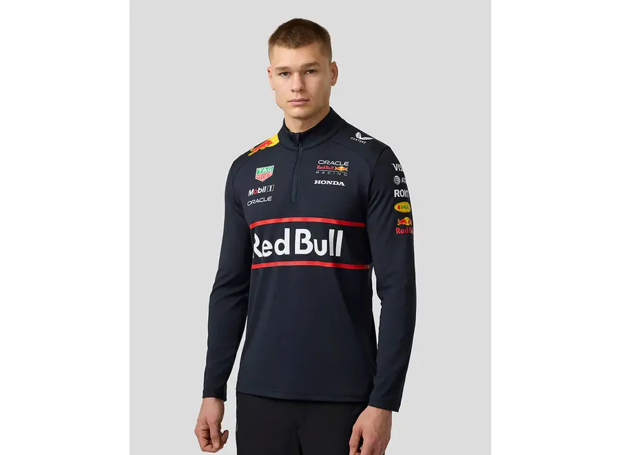 Red Bull Racing Teamline 1/4 Zip Trui 2025
