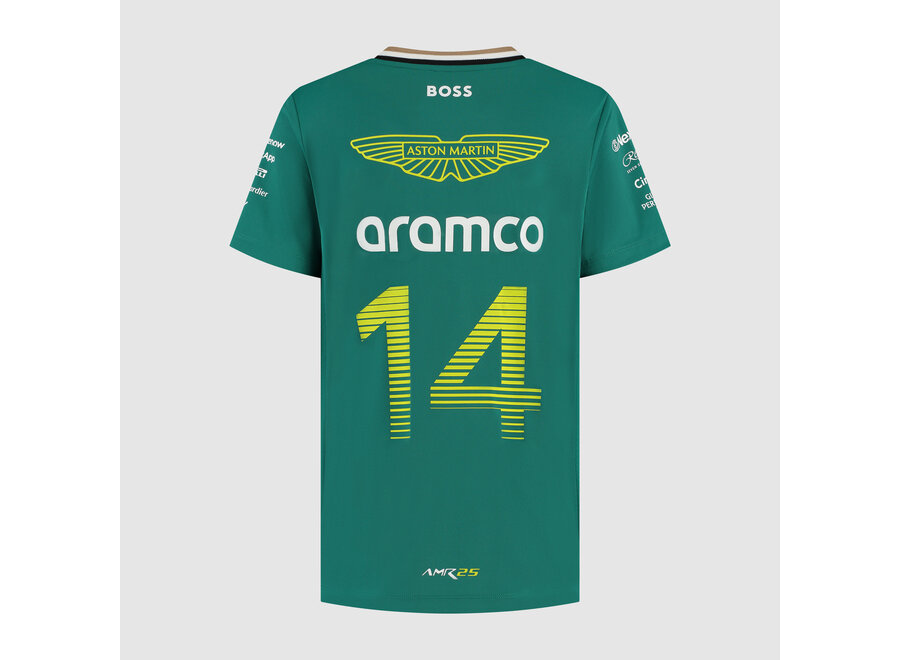 Aston Martin children Alonso T-Shirt 2025