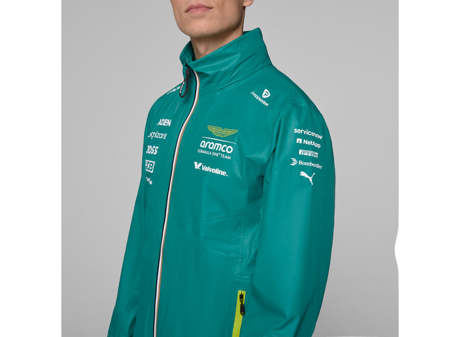 Aston Martin Teamline rainjacket 2025