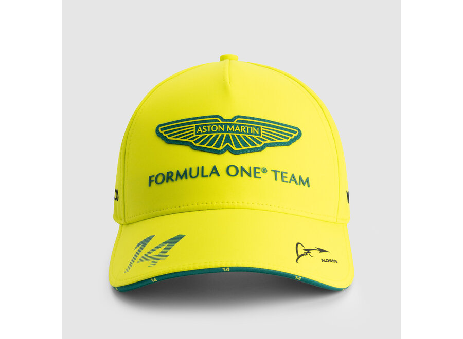 Aston Martin Alonso Cap Geel 2025