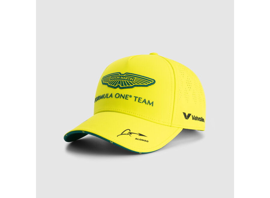 Aston Martin Alonso Cap Geel 2025