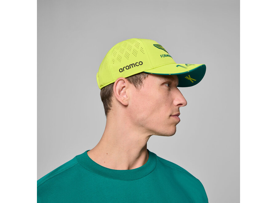 Aston Martin Alonso Cap Geel 2025