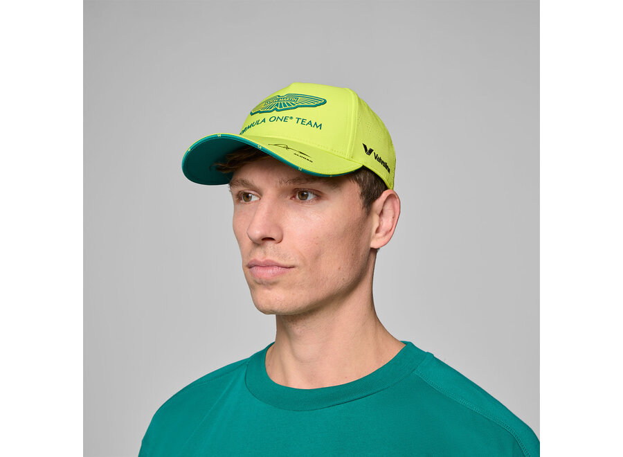 Aston Martin Alonso Cap Geel 2025