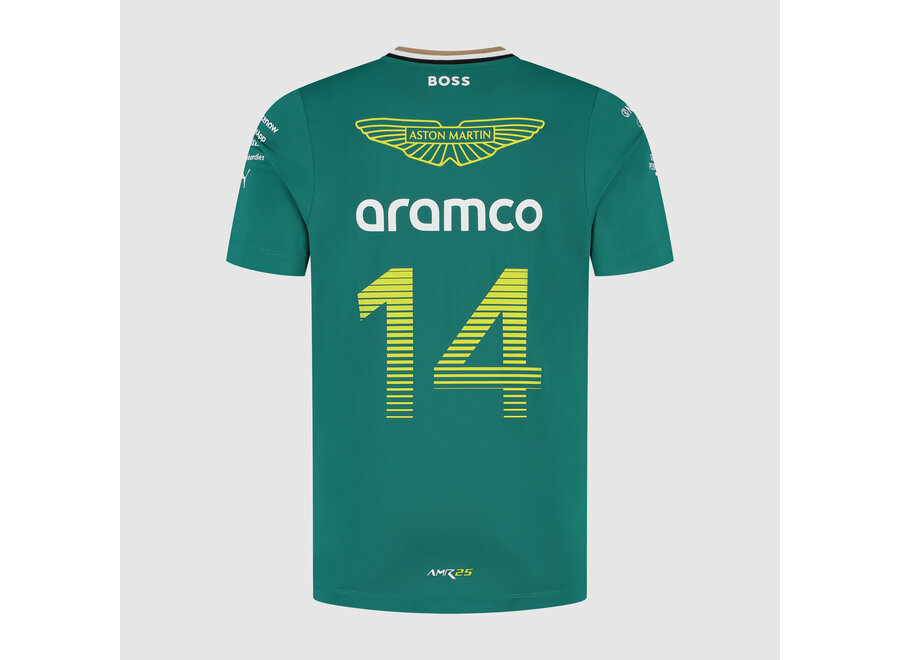 Aston Martin Alonso T-shirt 2025
