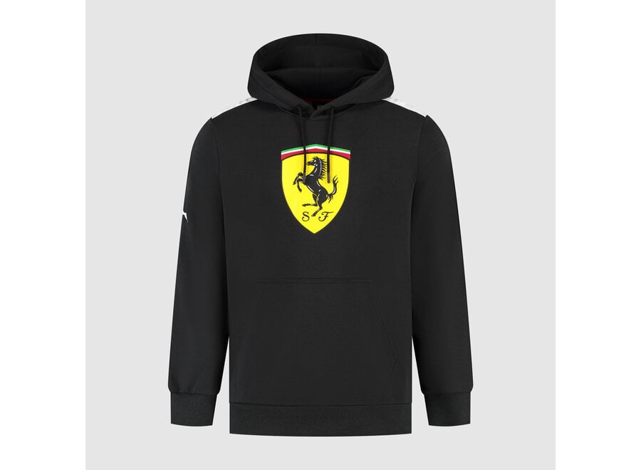 Ferrari Logo Hoody Dark black 2025
