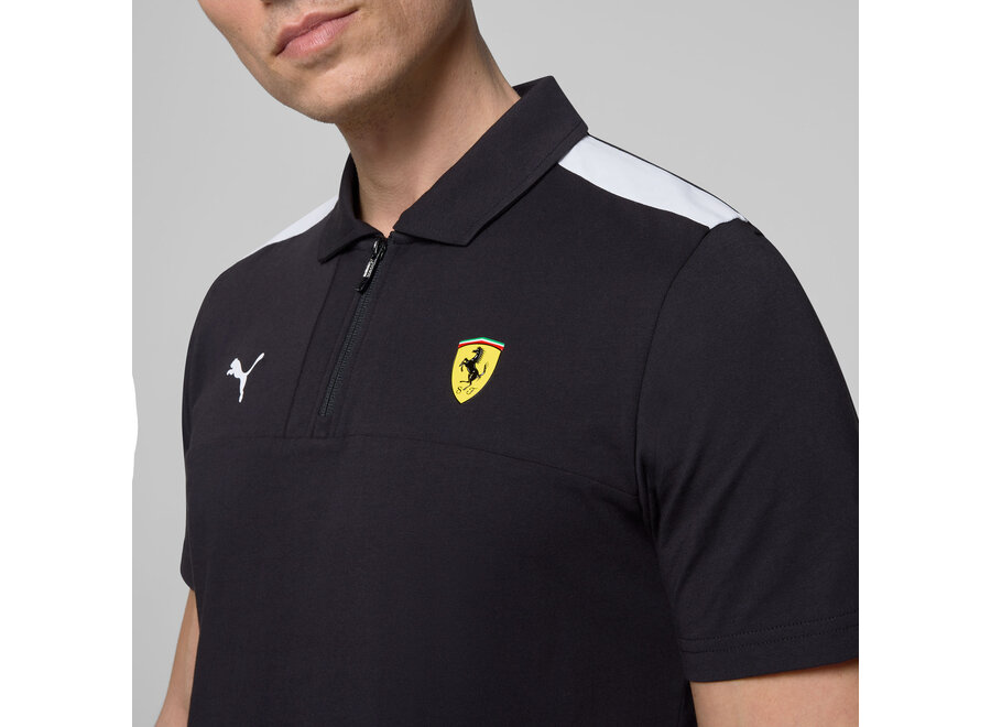 Ferrari Classic Polo Dark Zwart