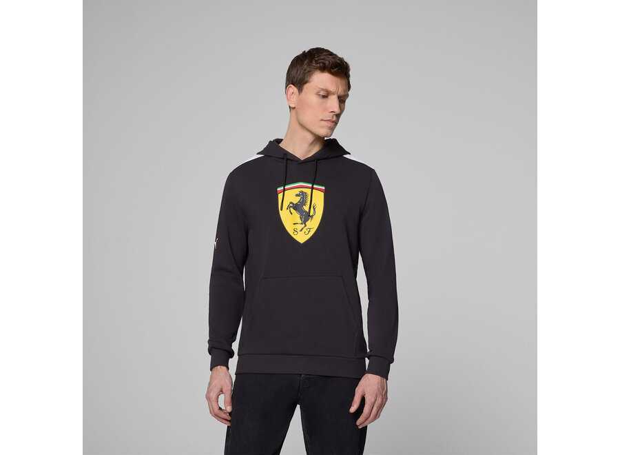 Ferrari Logo Hoody Dark black 2025