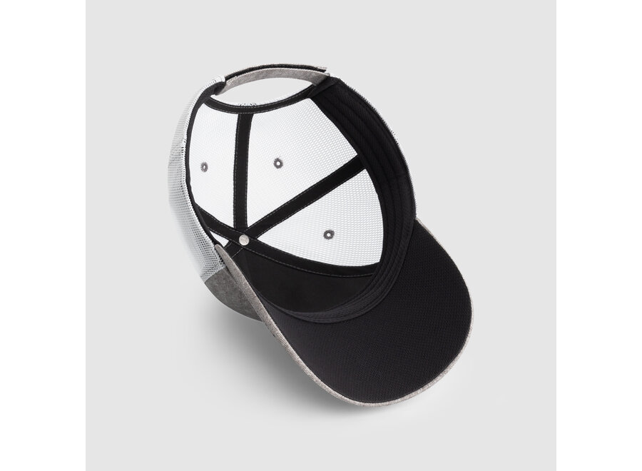 Ferrari Trucker Cap Grey Dawn 2025