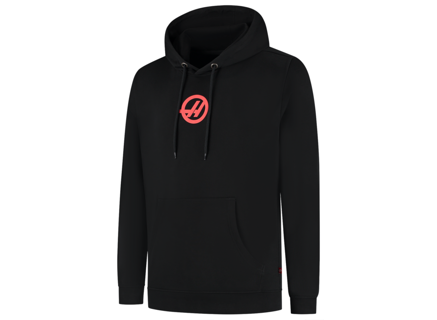 Haas Logo Hoody Black 2025