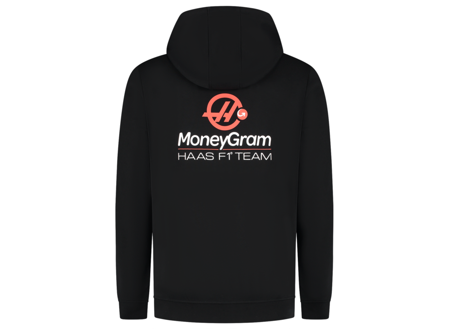 Haas Logo Hoody Black 2025