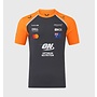 Mclaren Teamline Piastri Dames T-shirt Grijs 2025