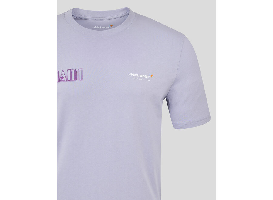 McLaren Special Edition Miami Shirt Purple 2025