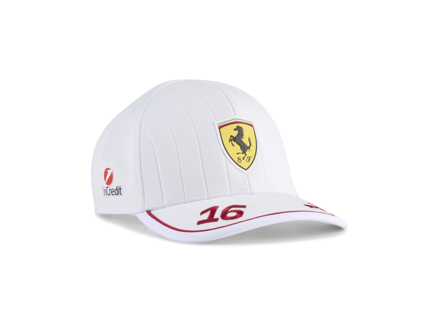 Ferrari Charles LeClerc Special Edition Cap weib 2025