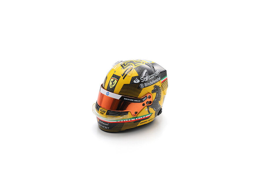 Spark Ferrari Carlos Sainz Helmet GP Monza 2024 1:5