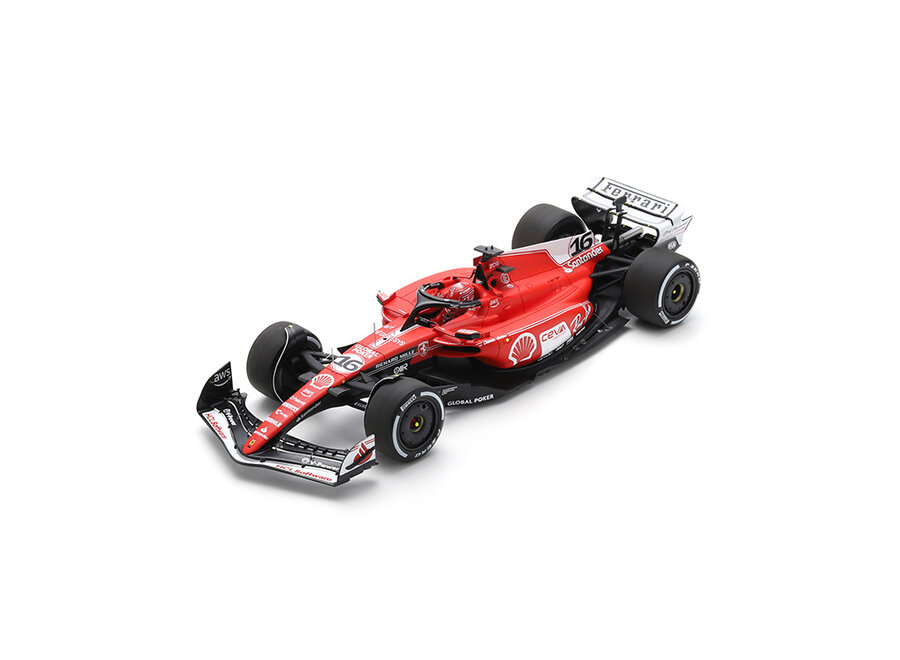 Looksmart Ferrari Charles LeClerc GP Las Vegas 2023 1:18