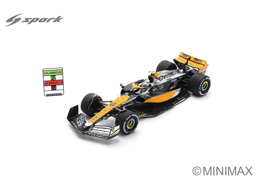 Spark McLaren Lando Norris British GP 2023 1:18