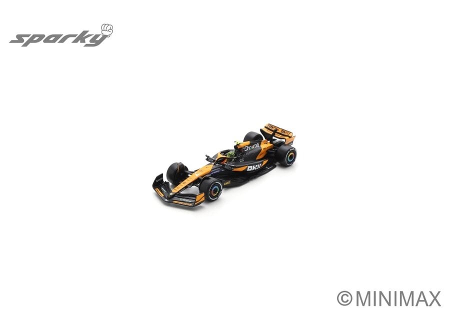 Sparky McLaren Formula 1 Team MCL38 No.4 2024 - Lando Norris 1:64