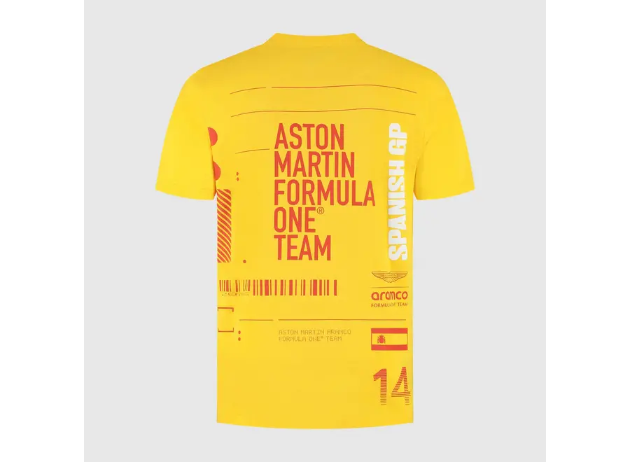 Aston Martin Special Edition Spaanse GP T-shirt 2025