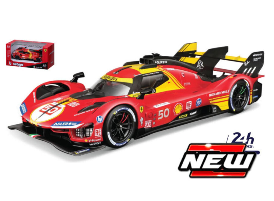 Ferrari 499P #50 WINNER 24H LE MANS 2024 Burago 1;43