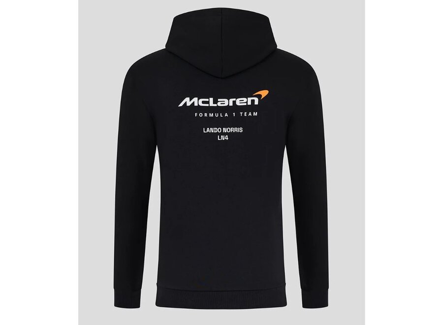 McLaren Core Lando Norris Hoodie Schwarz 2025