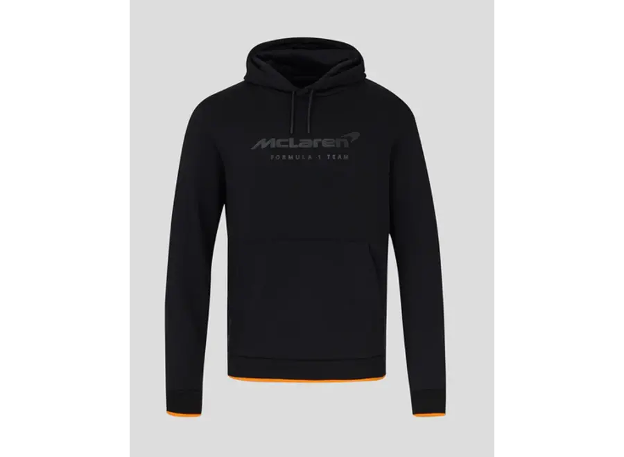 Mclaren Logo Hoody Black 2025