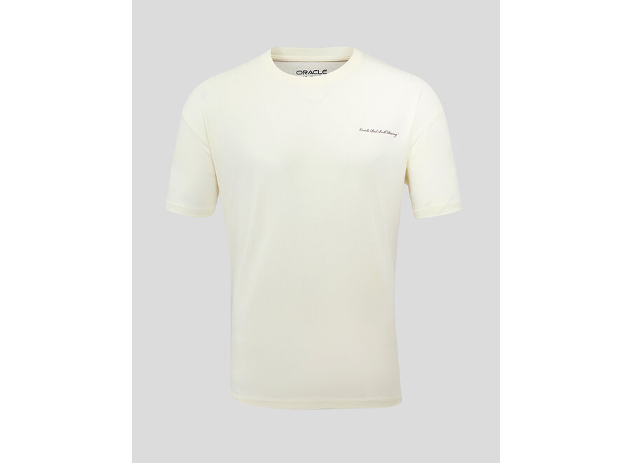 Red Bull Racing Script T-Shirt Beige 2025