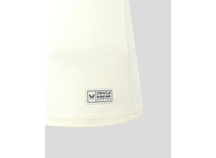 Red Bull Racing Script T-shirt Beige 2025