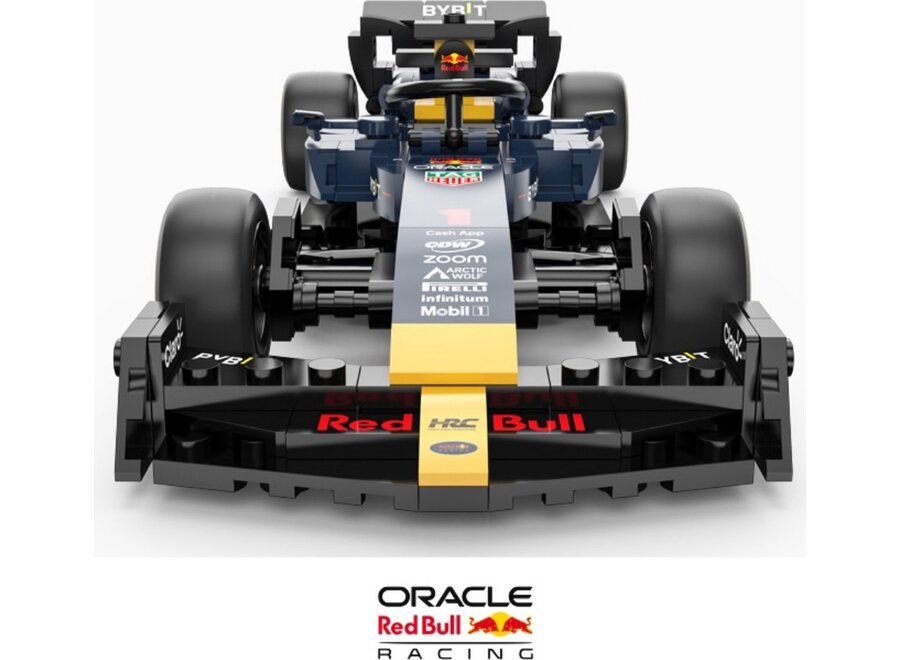 RASTAR Oracle Red Bull Racing RB19 1:24  F1 racecar bouwstenen – Max Verstappen