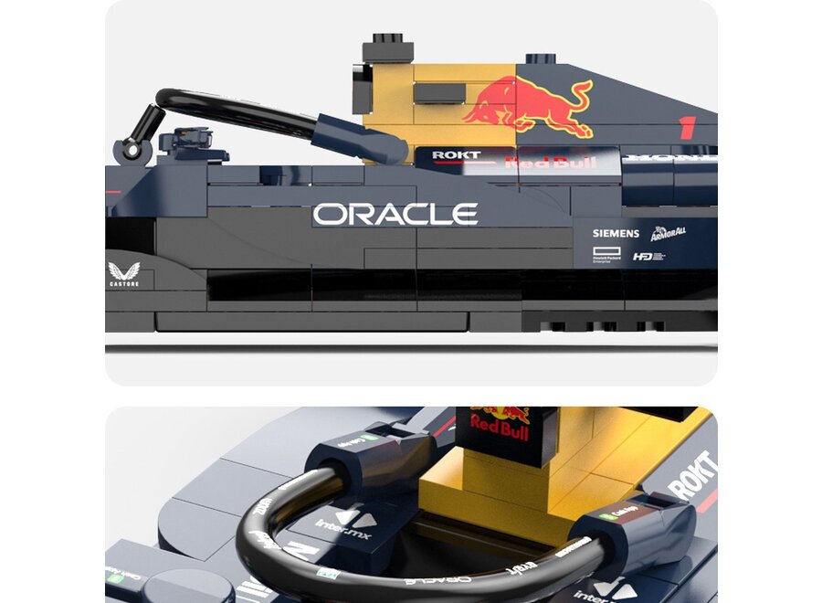 RASTAR Oracle Red Bull Racing RB19 1:24 racewagen bouwstenen – Max Verstappen