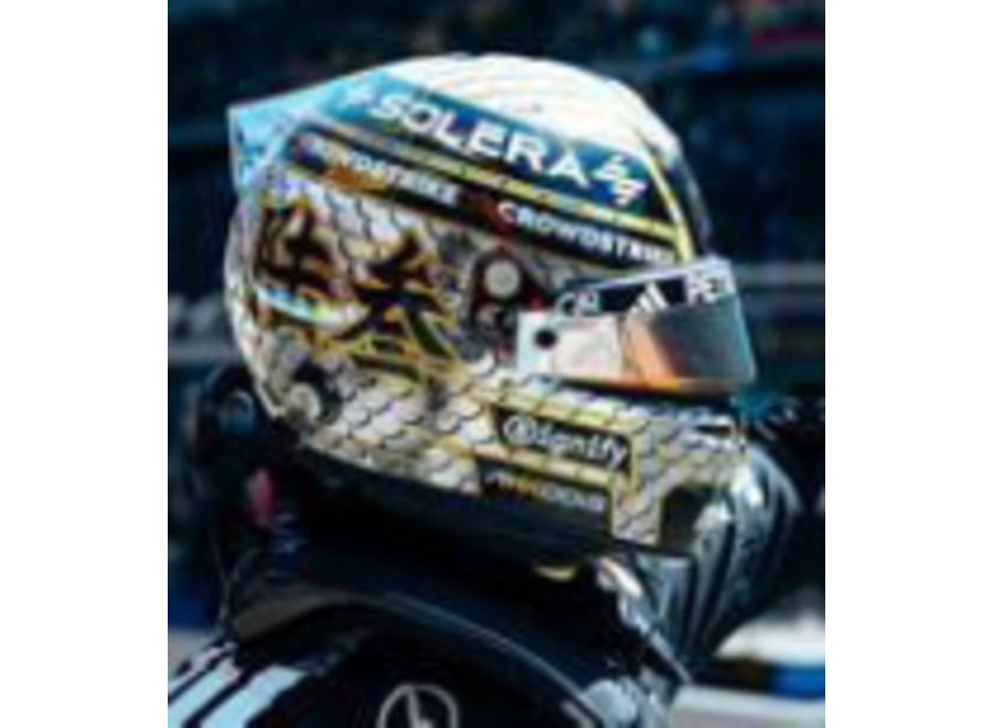 Spark Helm George Russel Mercedes Chinese GP 2025 1:5