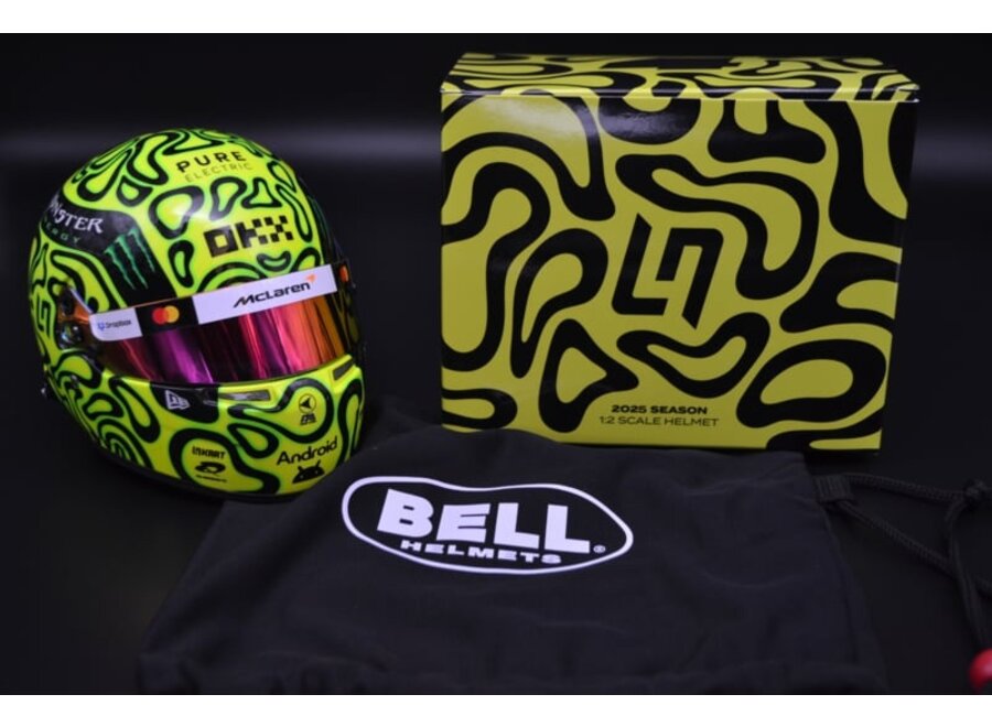 Lando Norris Helm Mclaren 1:2 Bell 2025