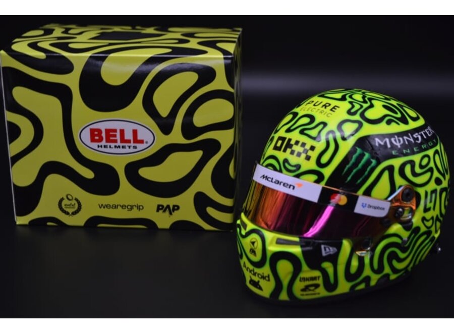 Lando Norris Helm Mclaren 1:2 Bell 2025