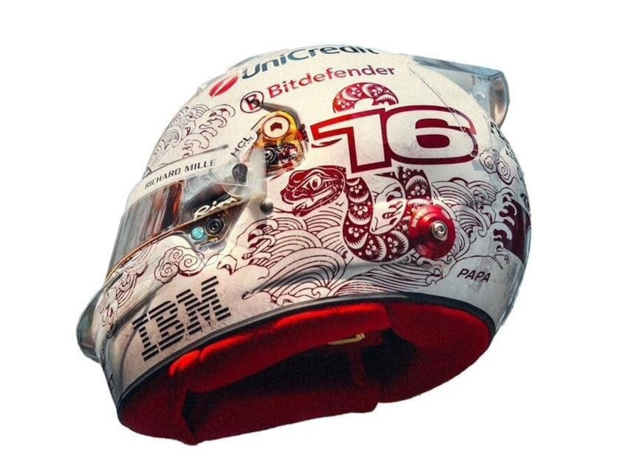 Looksmart Charles Leclerc Helm Scuderia Ferrari HP China GP 2025 1:5