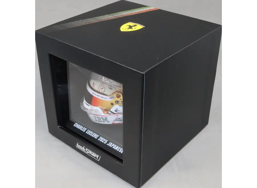 Looksmart Charles Leclerc Helm Scudaria Ferrari HP Japan GP 2025 - 150E GP 1:5