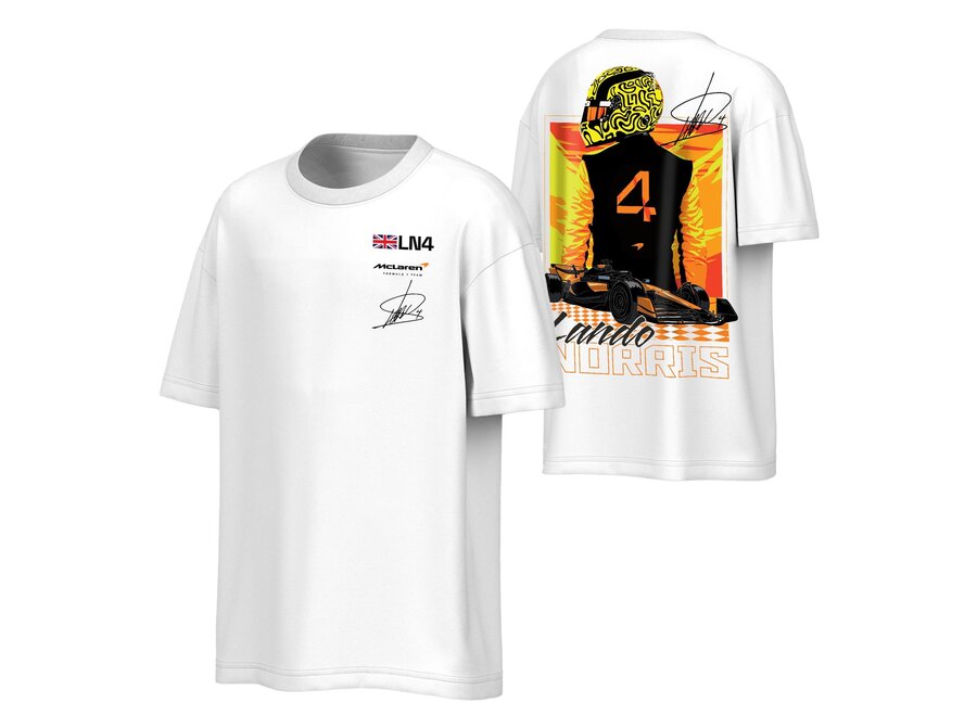 McLaren Lando Norris Impulse Shirt white