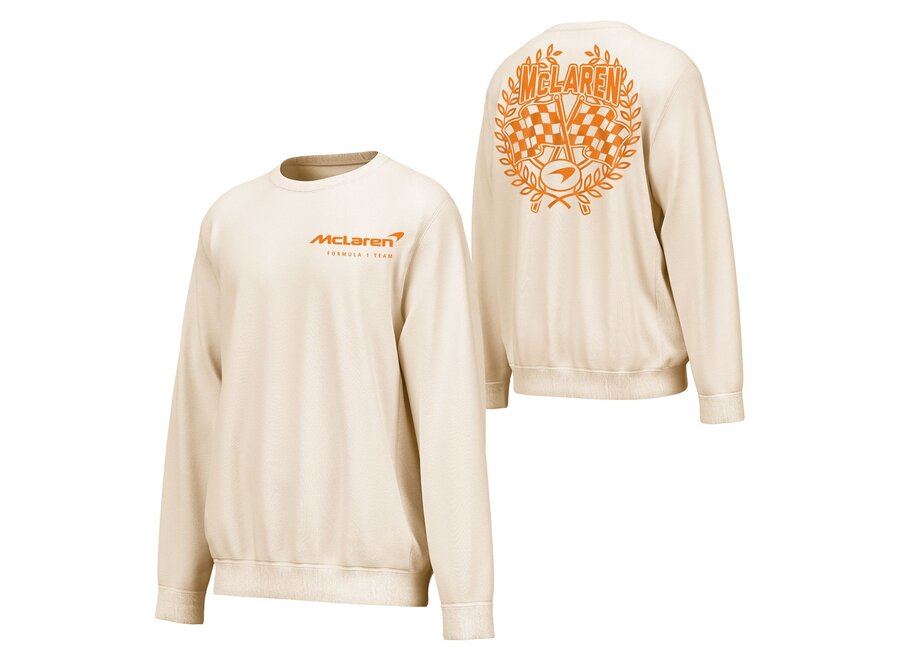 McLaren Chasing Excellence Sweater WeiB