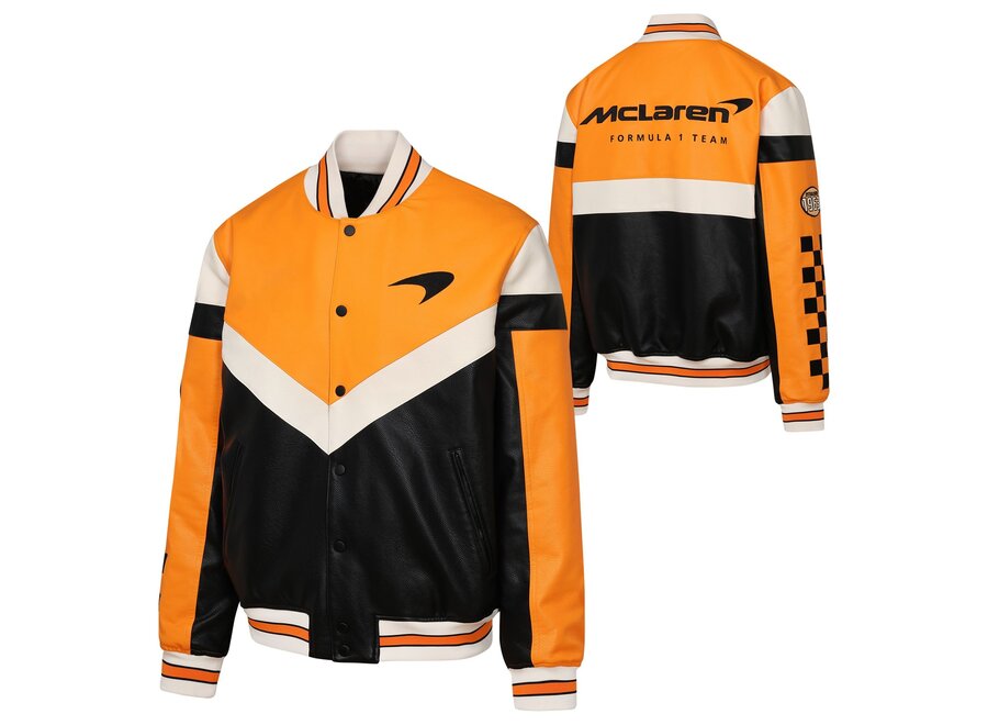 McLaren Turbo Charged Faux Leather Jacket