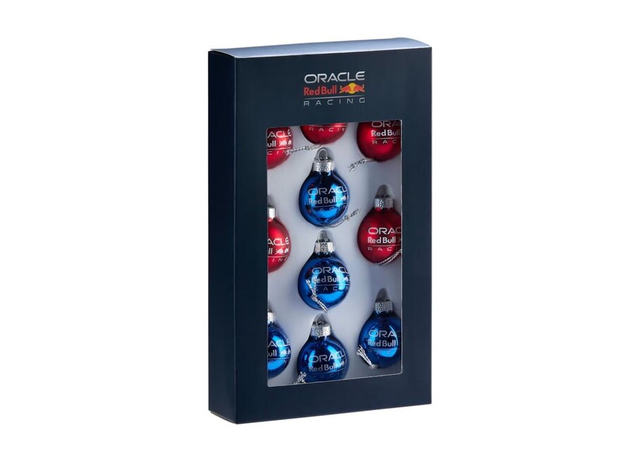 Red Bull Racing Christmasball set  10 pcs