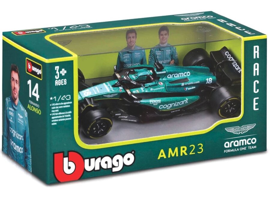 Burago Alonso Aston Martin 1:43  #14