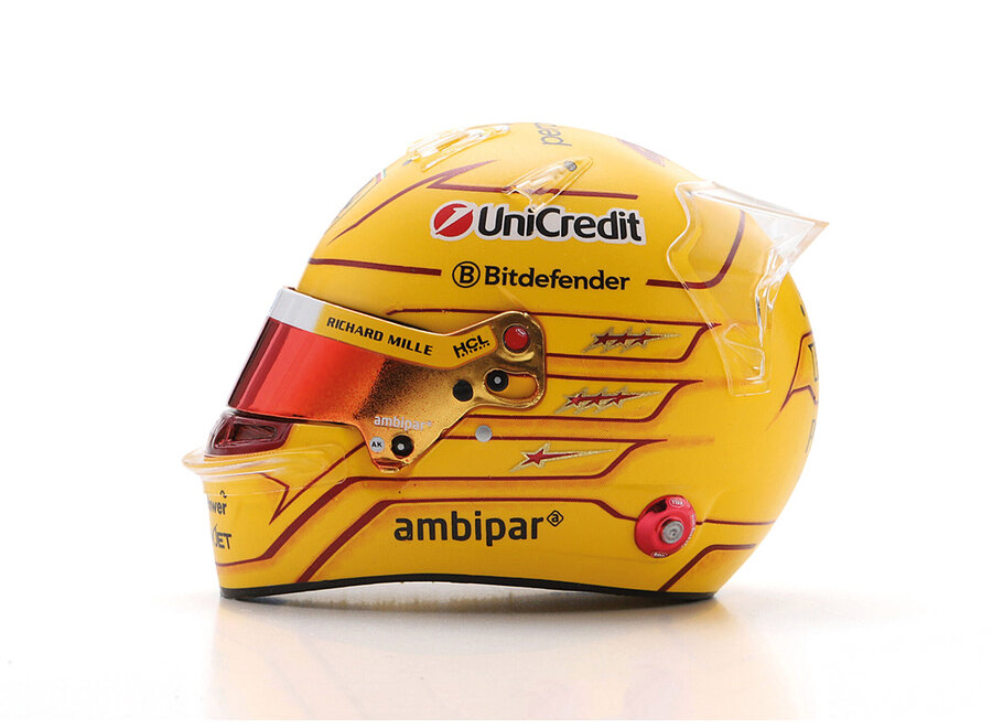 Lewis Hamilton GP Monaco Helm 2025 Looksmart 1:5