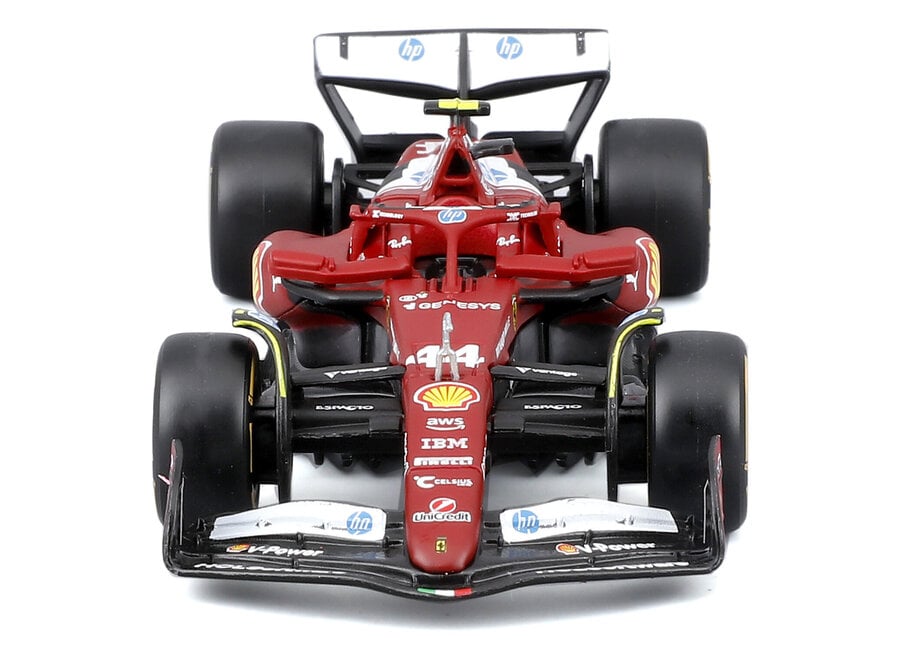 Lewis Hamilton Ferrari SF-25 #44 Burago Season car 2025