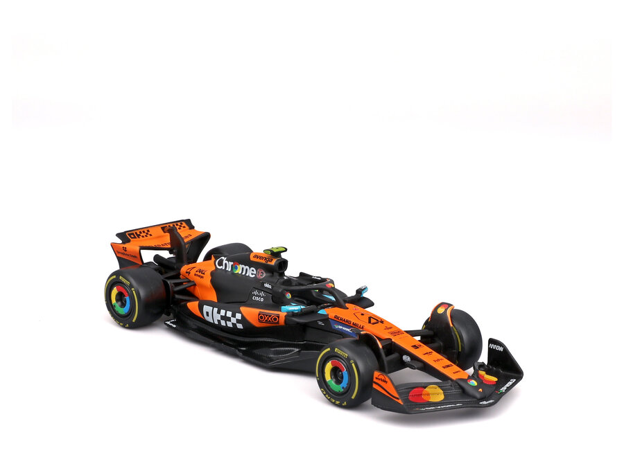 Lando Norris Mclaren MCL39 #4 Burago Seizoenscar 2025 1:43