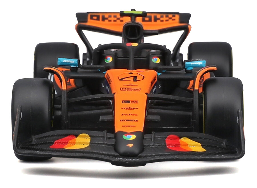 Lando Norris Mclaren MCL39 #4 Burago Seizoenscar 2025 1:43
