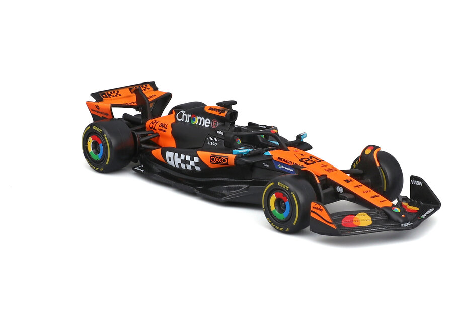 Oscar Piastri Mclaren MCL39 #81 Burago Season car 2025 1:43