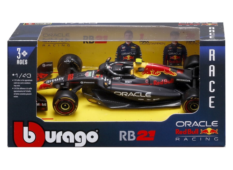 Yuki Tsunoda Red Bull RB21 #22 Burago Season car 2025 1:43