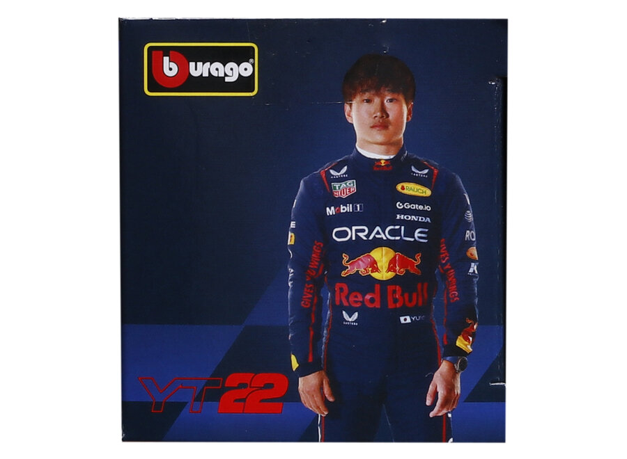 Yuki Tsunoda Red Bull RB21 #22 Burago Season car 2025 1:43