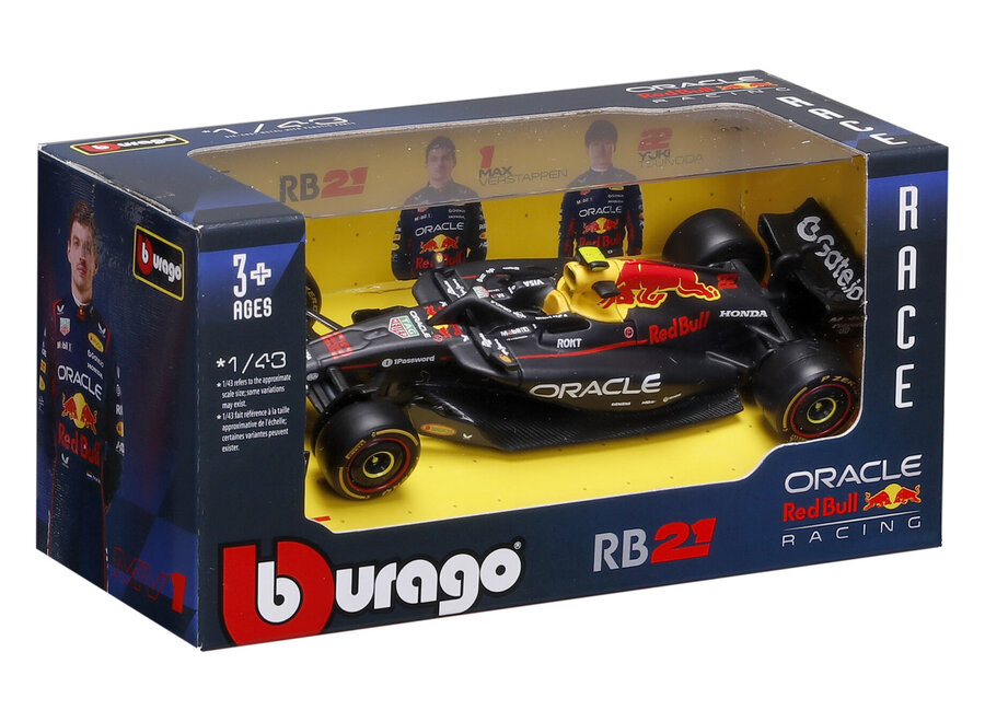 Yuki Tsunoda Red Bull RB21 #22 Burago Season car 2025 1:43