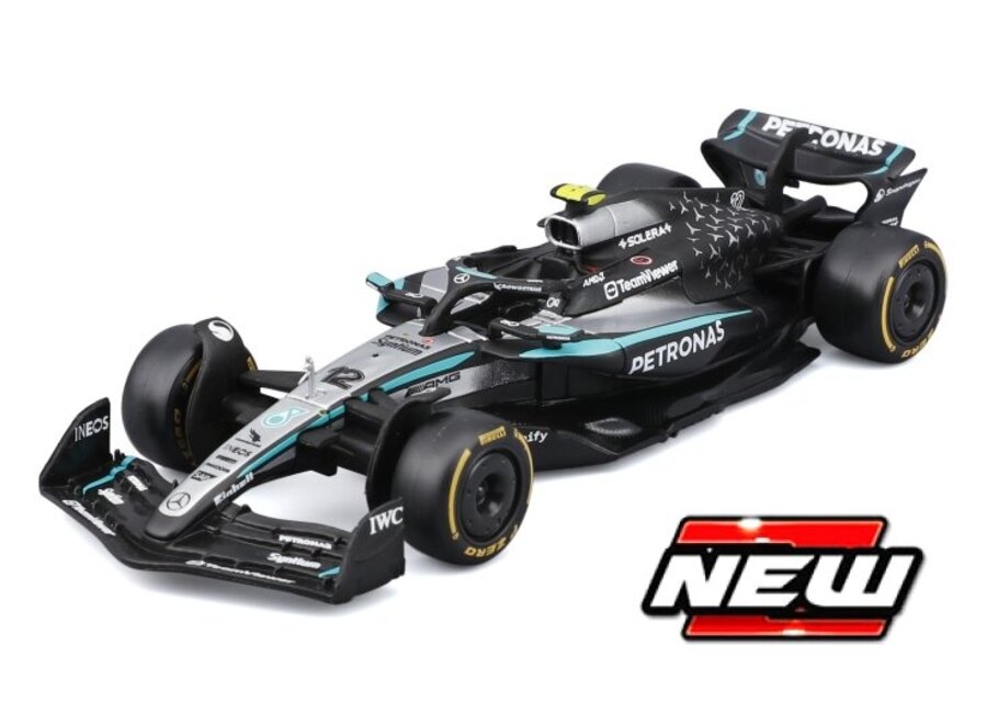 Kimi Antonelli Mercedes Benz AMG W16 #12 - Seizoenscar 2025 - 1:43